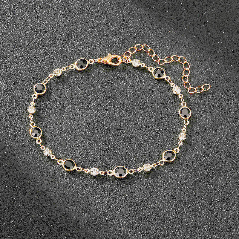 Elegante Strass-Ketten-Armspirale Karnz