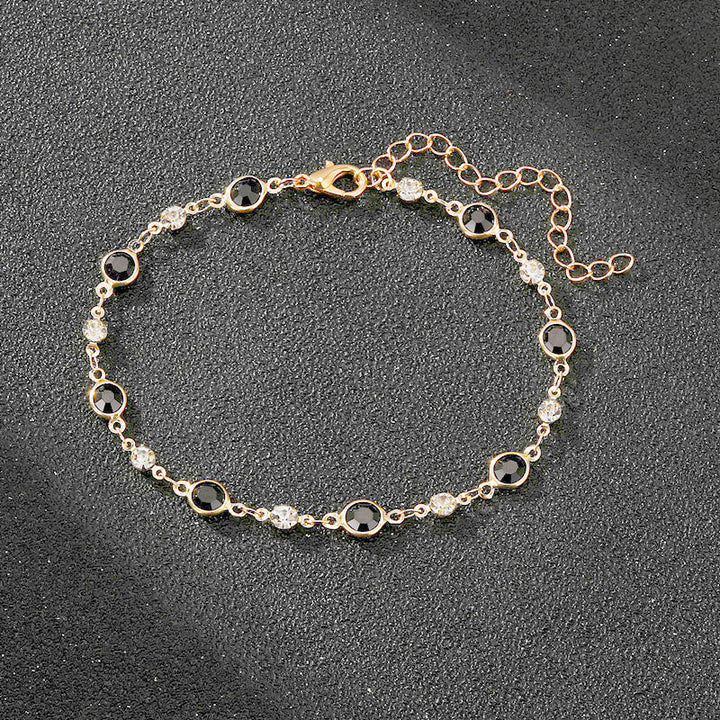 Elegante Strass-Ketten-Armspirale Karnz
