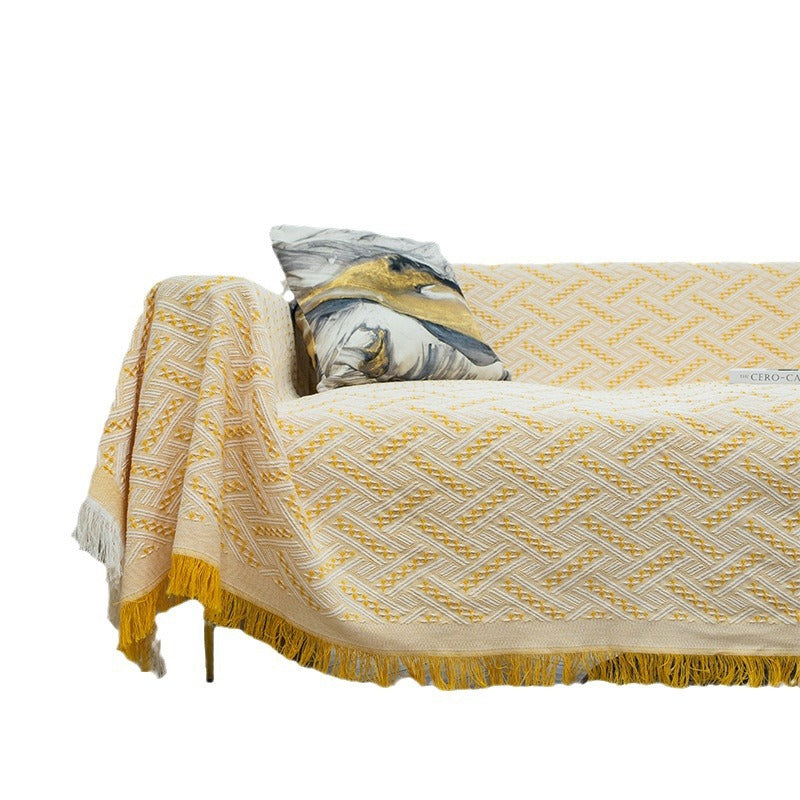 Dekorative Gewebte Wurfdecke