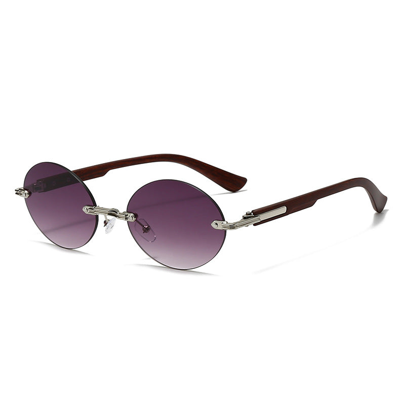 Damen modische runde Sonnenbrille Karnz