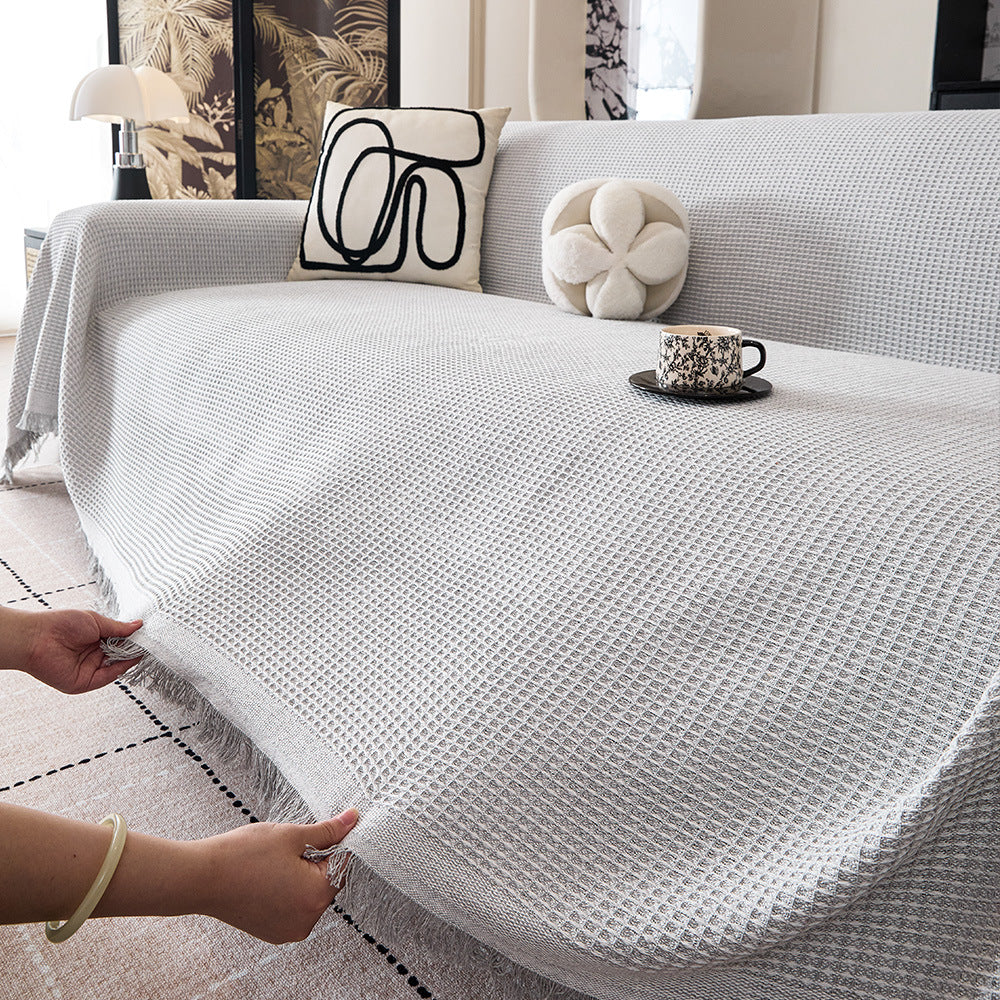 Weiche Gewebte Sofa Wurfdecke