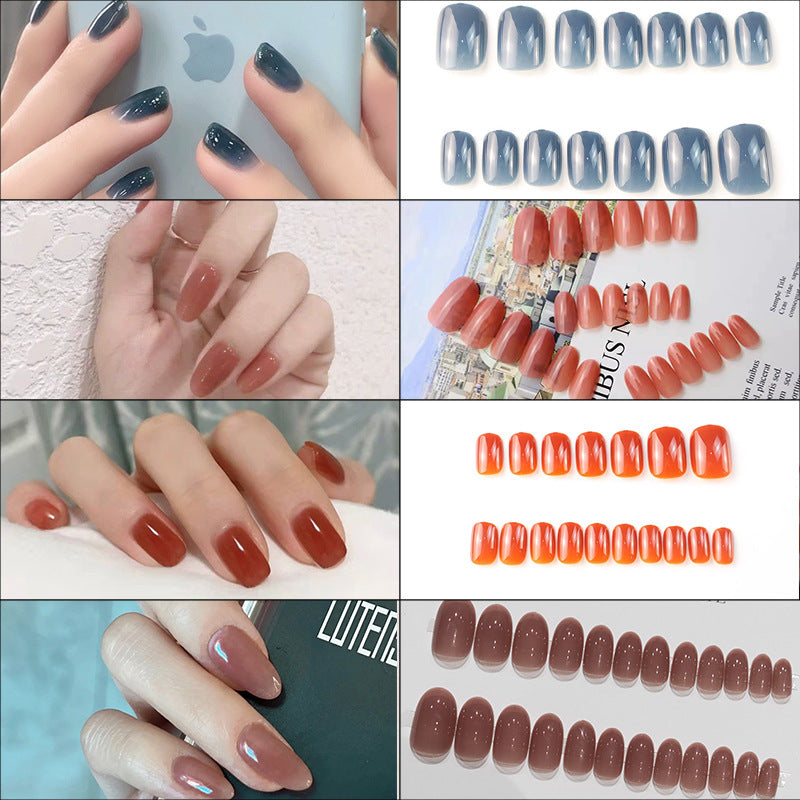 Glänzendes Press-On-Nagelset Karnz 1790727573