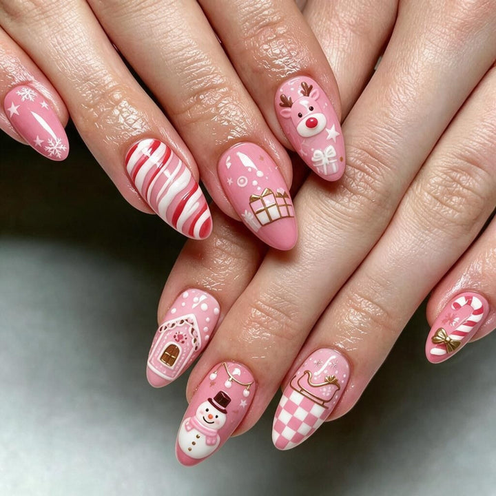 Festliches Nagelkunst-Set