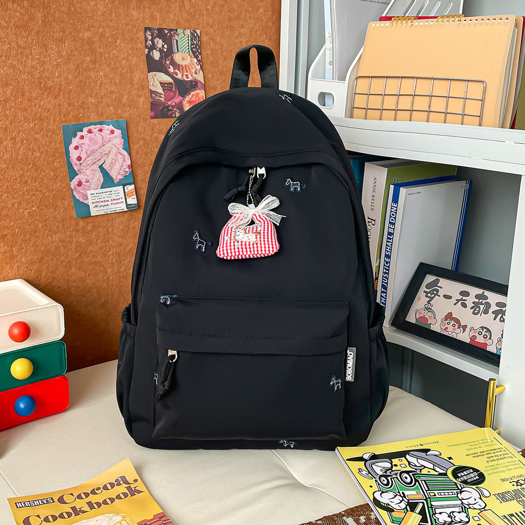 Lässiger Rucksack mit Kordelzugverschluss Karnz