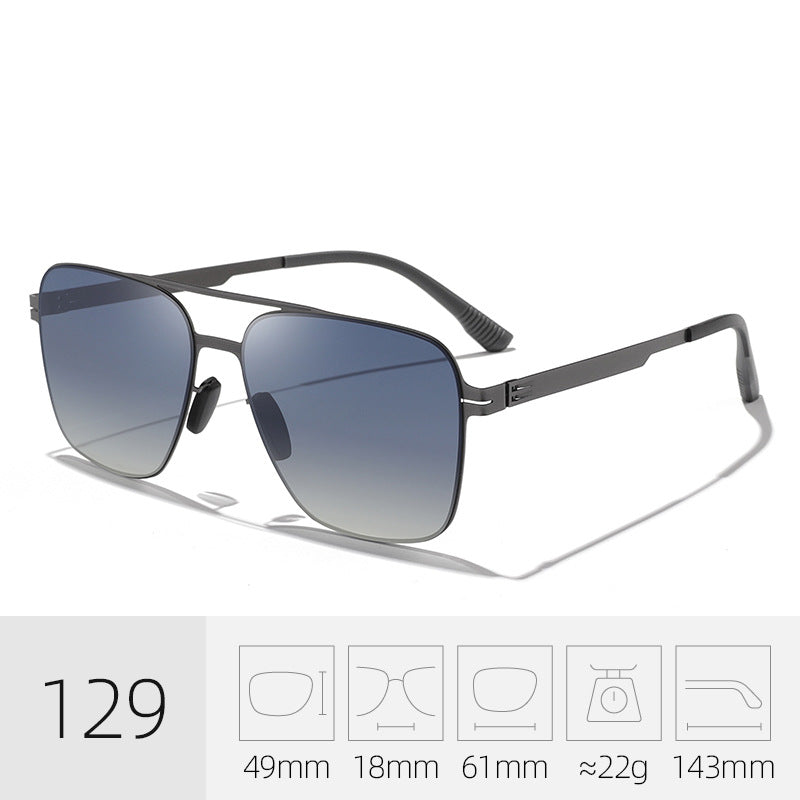 Premium Breite Rahmen Sonnenbrille Karnz