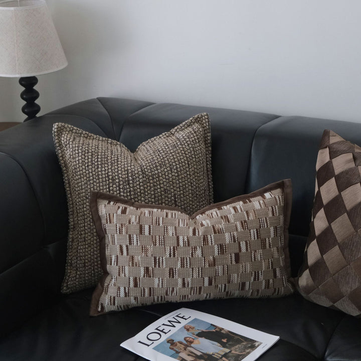 Strukturierte gewebte Akzentkissen für Sofa-Dekor