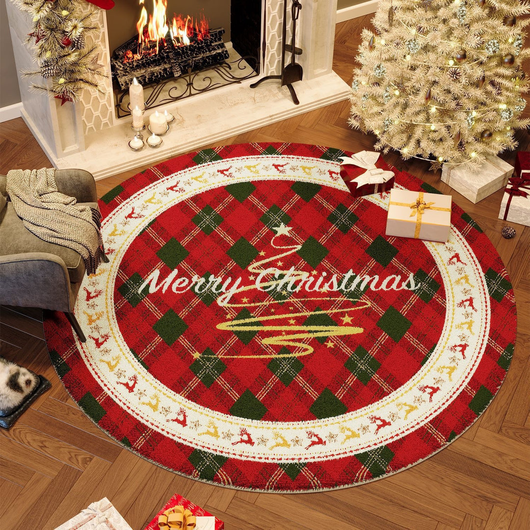 Festlicher Weihnachts-Teppich