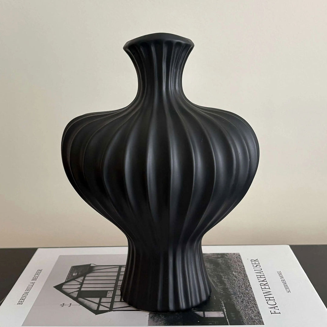 Wabi-Sabi Keramik Vase Ornament