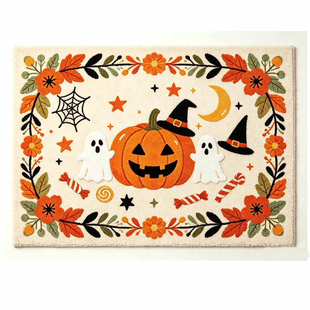 Halloween-Themen-Badmatte