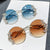 Damen Fashion-Sonnenbrille mit extravagantem Design und funkelnden Akzenten Karnz