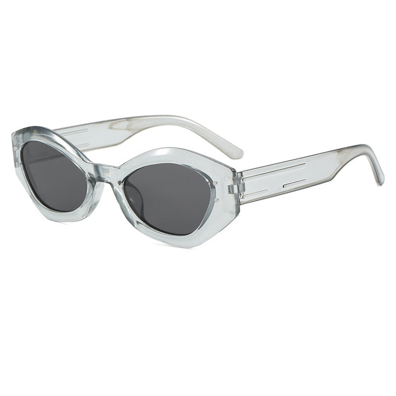 Damen Cat-Eye Sonnenbrille mit modernem Design und breitem Rahmen Karnz
