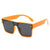 Damen modische quadratische Sonnenbrille mit robustem Kunststoffrahmen Karnz