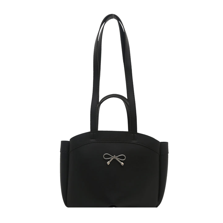 Elegante Bogen-Akzent Handheld Tote Bag Karnz