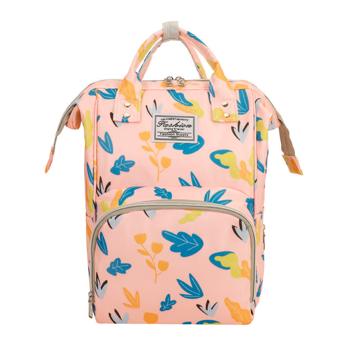 Stylische Blumenmuster Rucksack Karnz