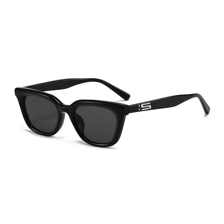 Damen Modische Kanten-Sonnenbrille Karnz
