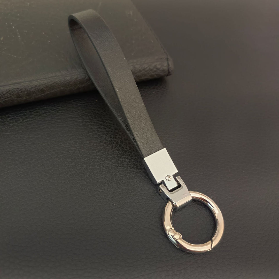 Eleganter Leder-Schlüsselanhänger Halter Karnz