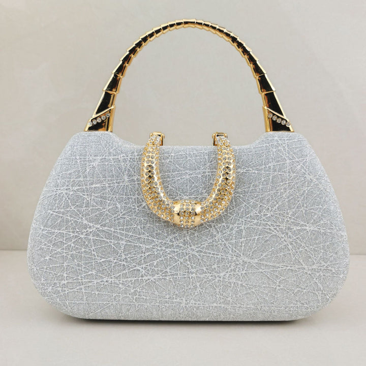 Elegante Abendtasche mit Strassverzierungen