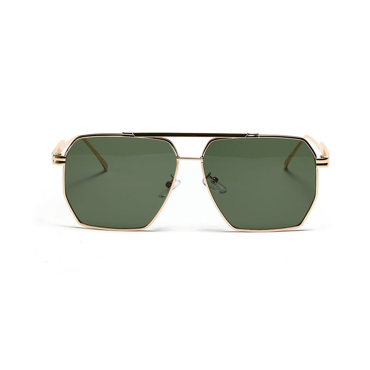 Damen elegante sechseckige Sonnenbrille Karnz