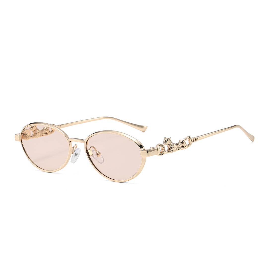 Dekorative ovale Rahmen-Sonnenbrille Karnz