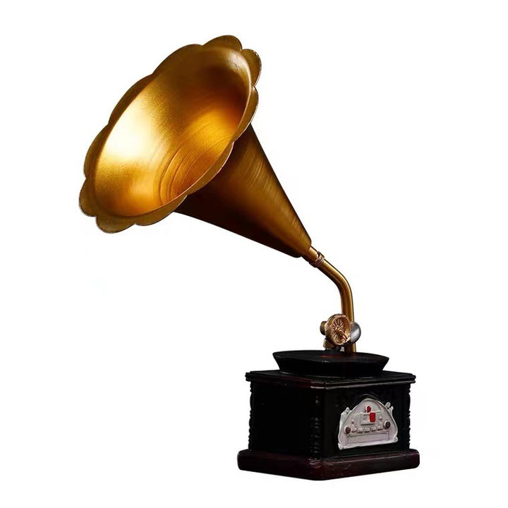 Vintage Grammophon Deko Karnz
