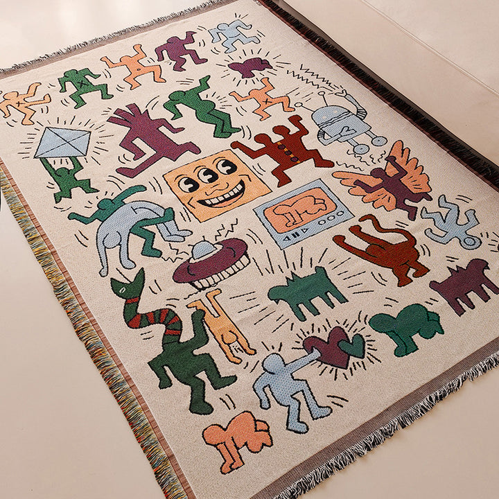 Verspielte Künstlerische Wandteppich-Decke