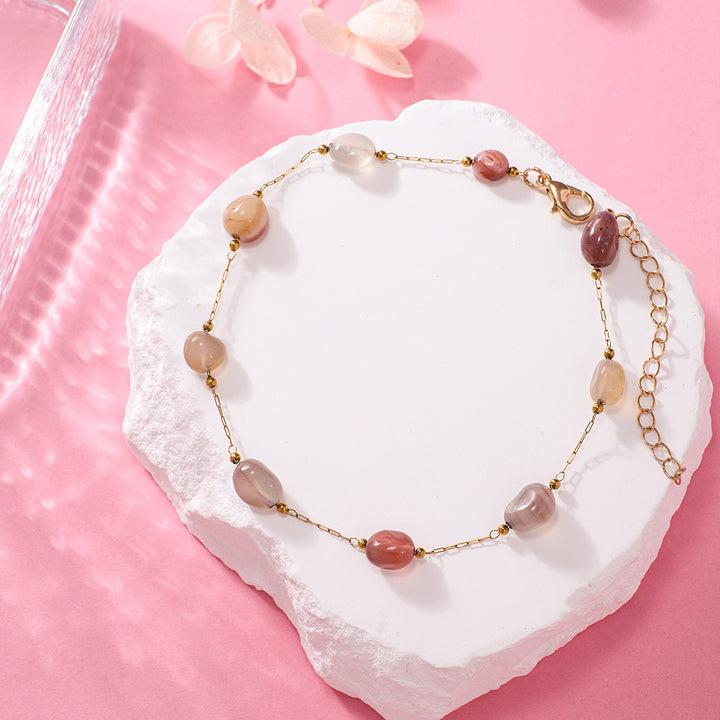 Amethyst Edelstein Armband Karnz
