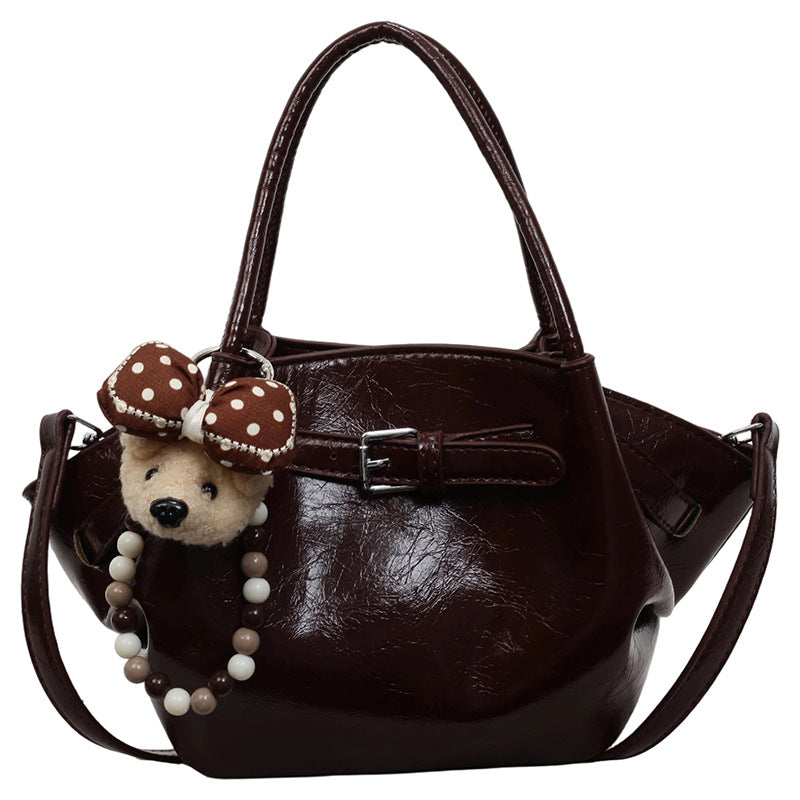 Chic Schleife Akzent Handtasche Karnz