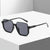 Damen moderne quadratische Sonnenbrille mit stylishem Rahmen Karnz