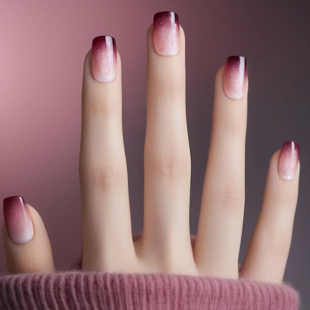 Ombre Press-On Nail Art Karnz