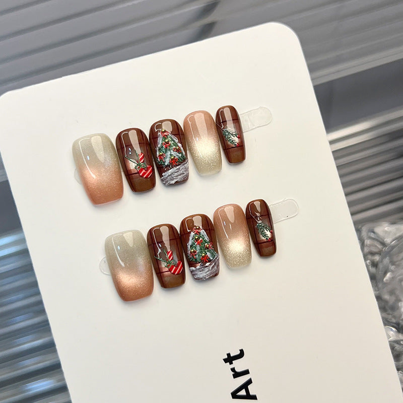 Elegantes Themenurlaub Press-On Nagel Set