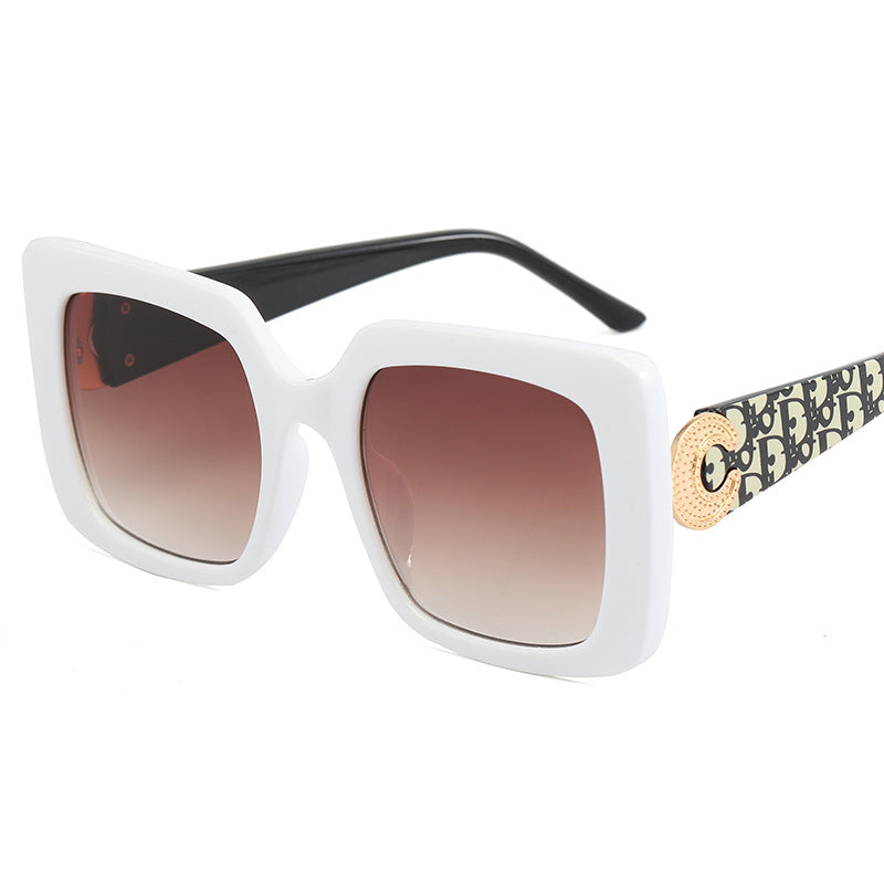 Damen modische Sonnenbrille im modernen quadratischen Design Karnz