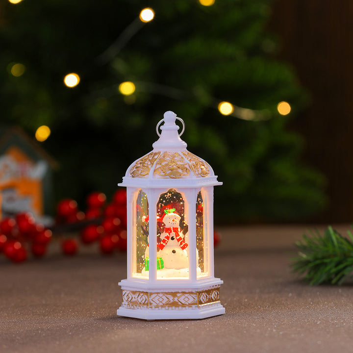 Dekorative Leuchtende Weihnachts-Telefonbox Schüssel