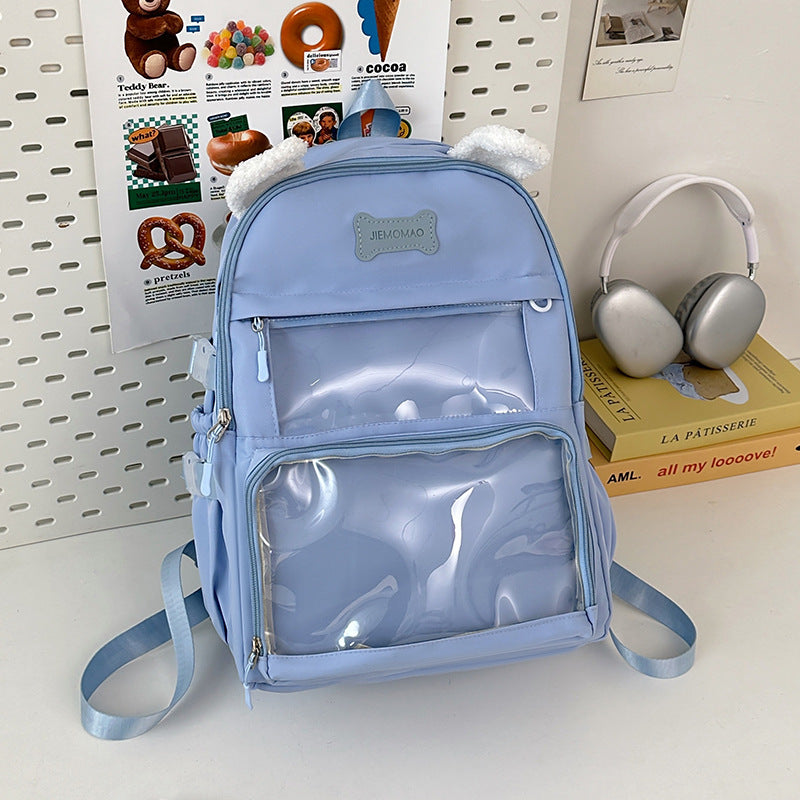 Funky Katzenohr-Design Reflektierender Rucksack