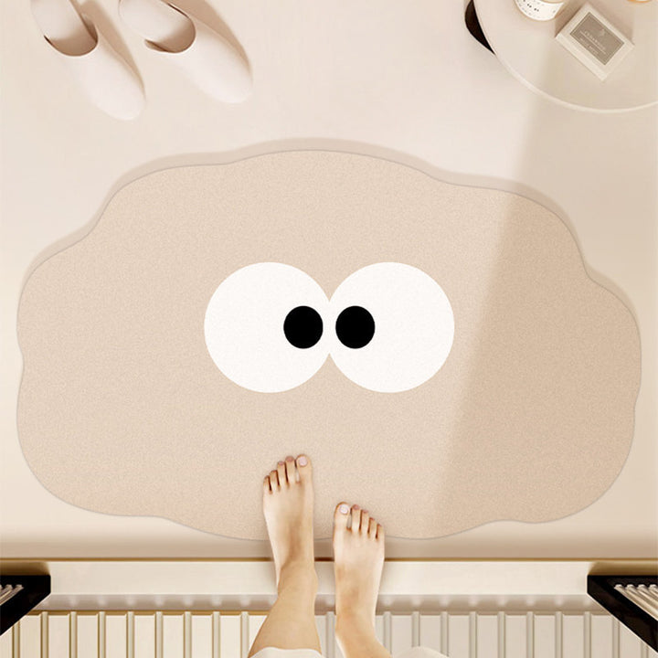 Verspielt Cartoon Blob Badevorleger