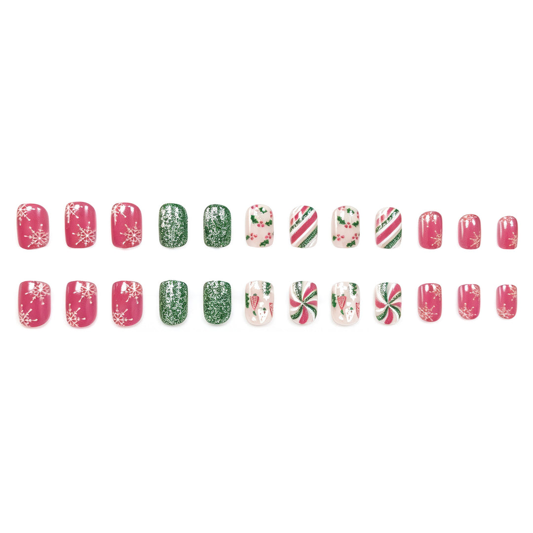 Festliches Feiertags-Nagelkunst-Set Karnz