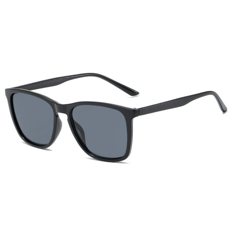 Damen stilvolle Sonnenbrille mit modernem, kantigem Rahmen Karnz