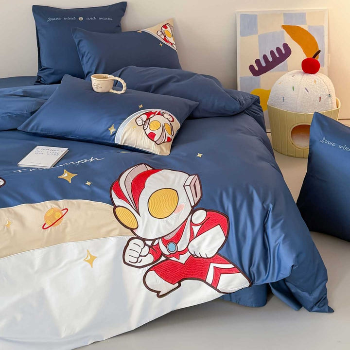 Kinder Space-Themen Bettbezug Set