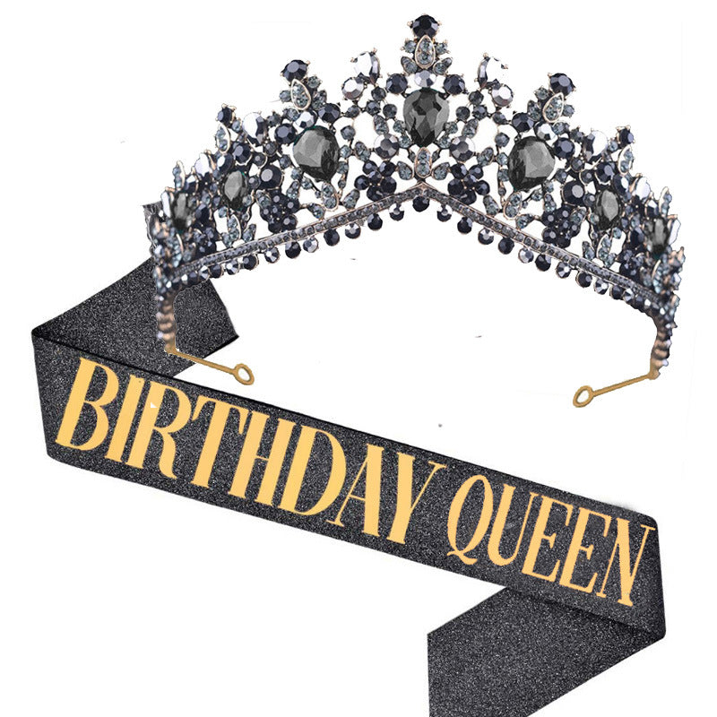 Damen Krone und Sash-Set Karnz