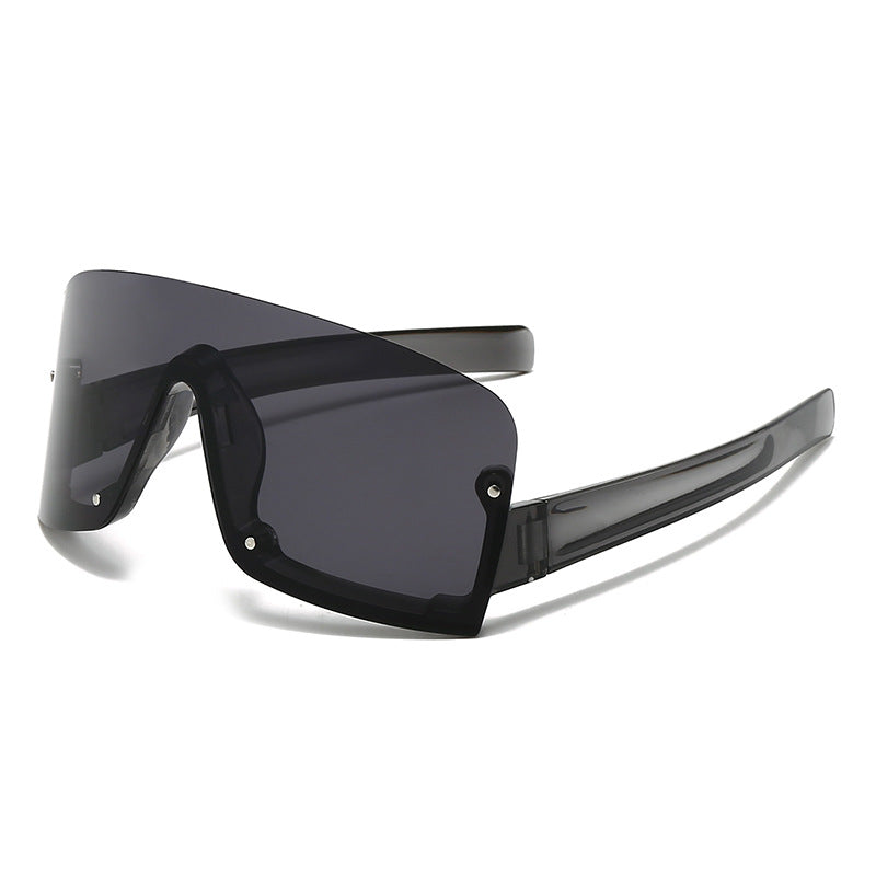Damen sportliche visier Sonnenbrille Karnz
