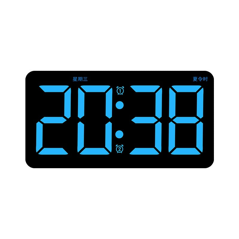 Digitaler LED-Wecker mit großem Display Karnz
