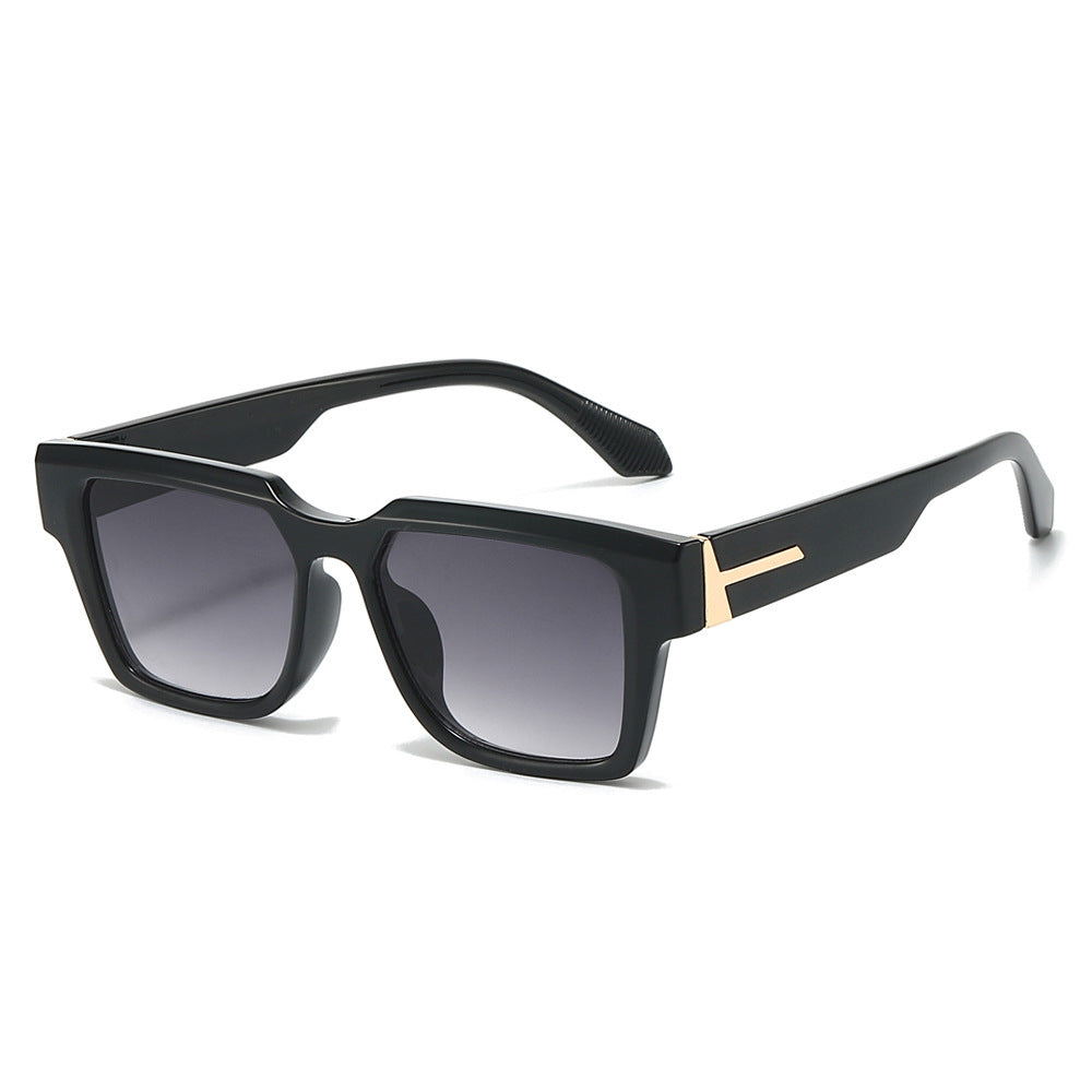 Oversized Quadrat Rahmen Mode Sonnenbrillen Karnz