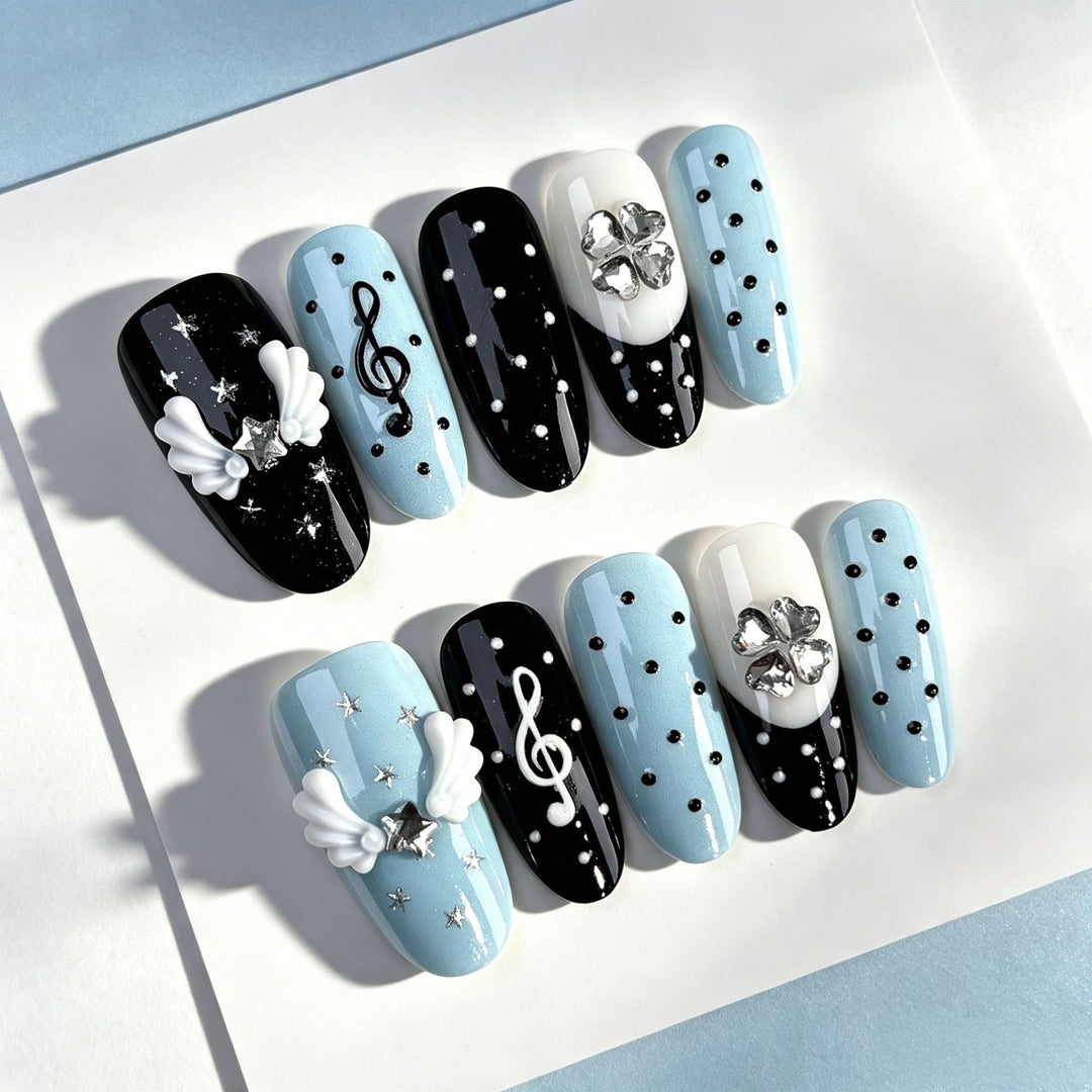 Musikalisch Themed Press-On Nail Collection