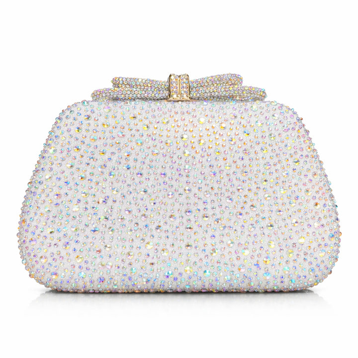 Elegante gesteppt Satin Abendhandtasche