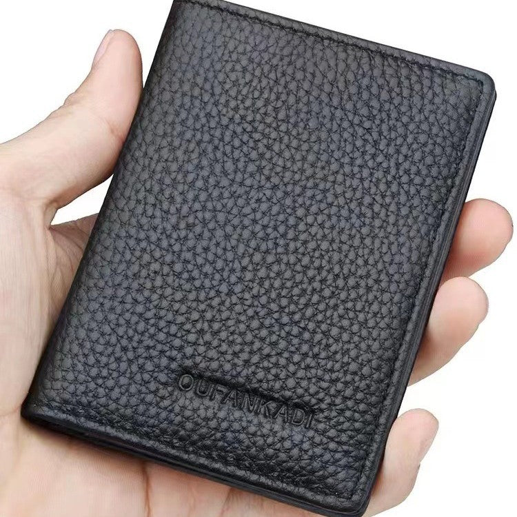RFID-blockierende Leder-Kartenhalter Karnz