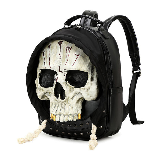Kreativer Rucksack mit Totenkopf-Design Karnz