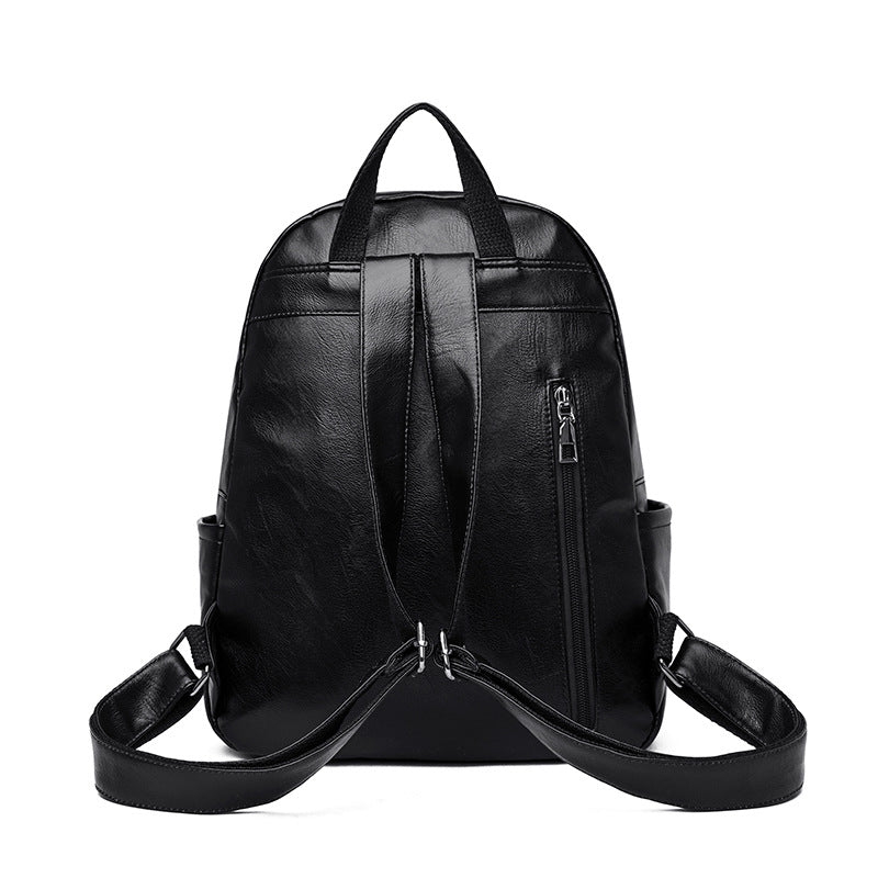 Eleganter Leder-Rucksack Karnz