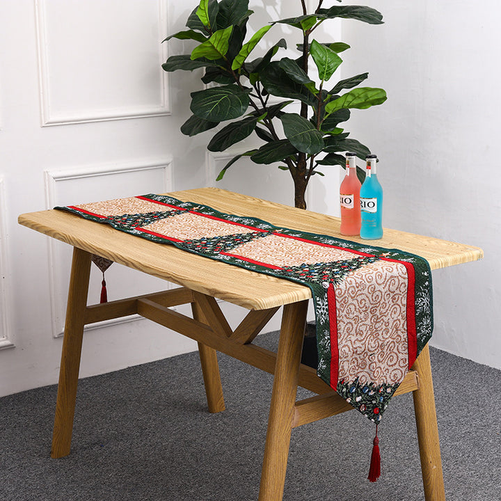 Weihnachts Tischläufer mit Rentier-Motiv Karnz