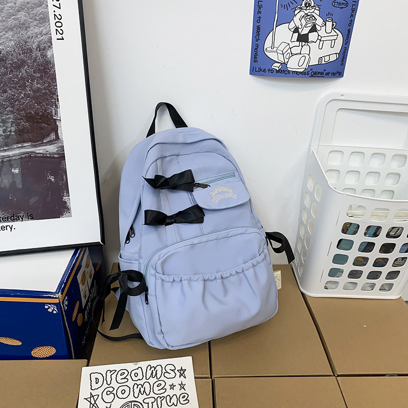 Charmantes Bogen-Applikation Freizeit-Rucksack Karnz
