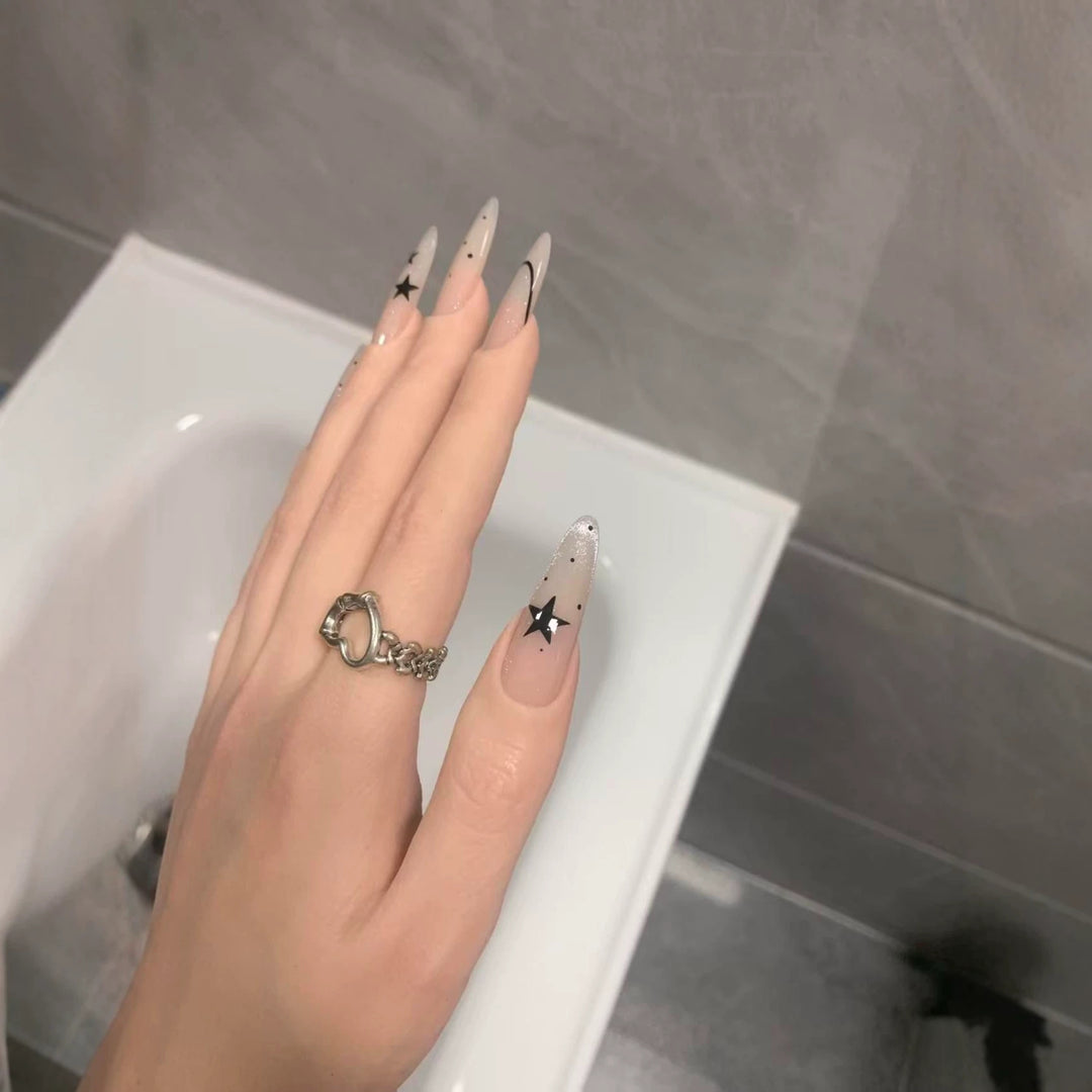 Glamouröse Stiletto Press-On Nagelset