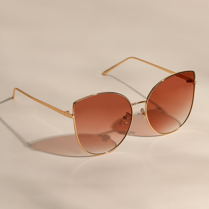 Damen Cat-Eye Sonnenbrille Karnz